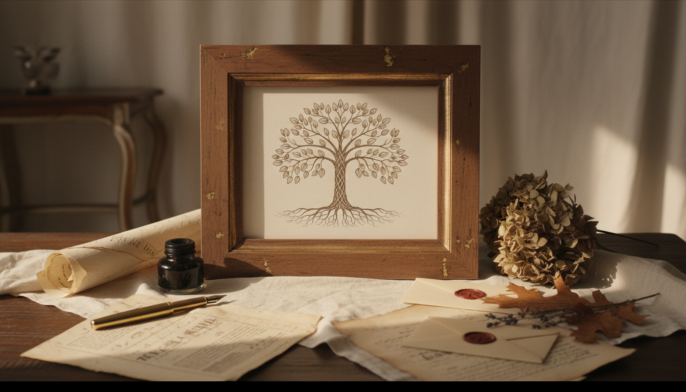 Personalised Prints of Family Tree